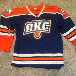 OKC Oilers hockey jersey